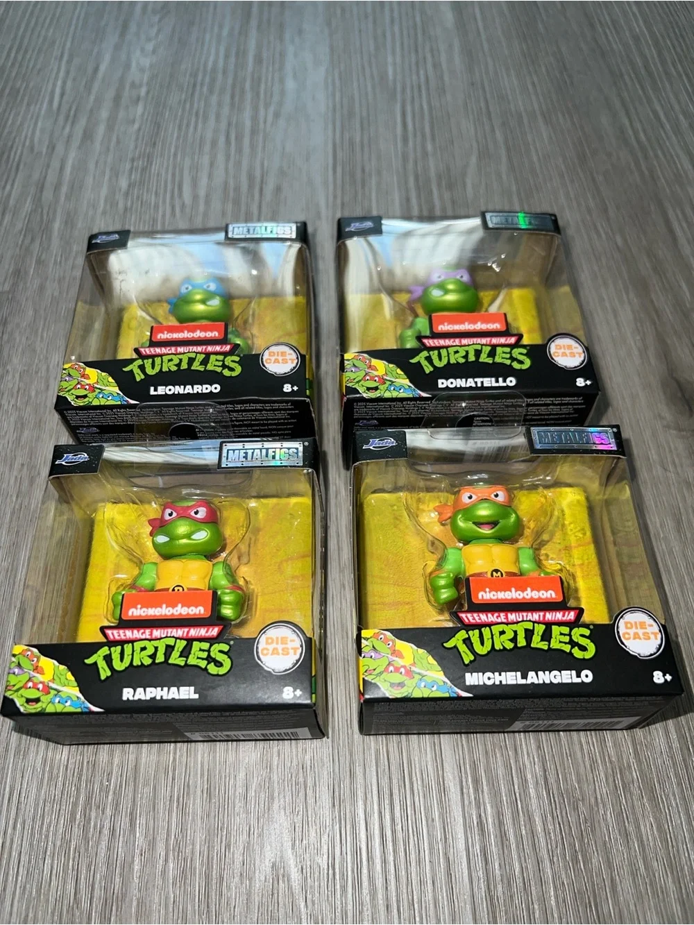 Teenage Mutant Ninja Turtles - Die Cast - Metalfigs - Nickelodeon